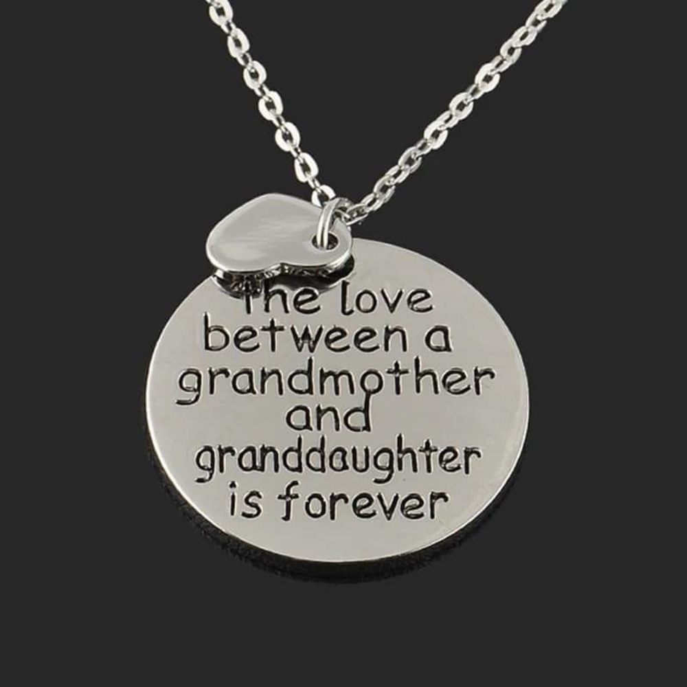 5/$25 New grandmother and granddaughter necklace